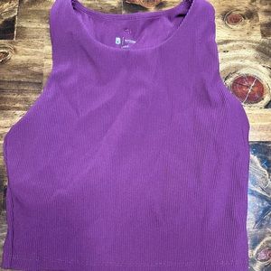 BuffBunny L Material Girl crop with built in shelf bra (padding removed).